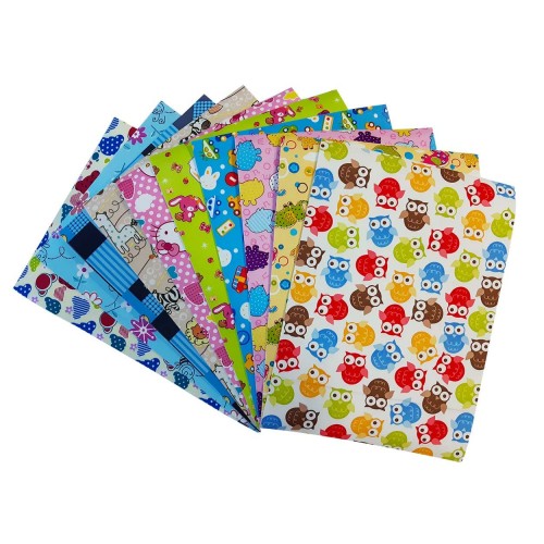 10 Adet 20x30 cm Karışık Desenli Eva Paketi