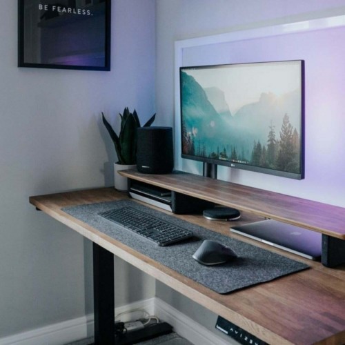 Ofis, Oyuncu ve Çalışma Masası İçin Keçeden Masa ve Mouse Matı Pad 35x100 cm (Gri, Koyu Gri, Pembe ve Kırmızı Renk Seçeneği)