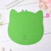 Keçe Mouse Pad, Keçeden Kedi Figürlü Sevimli Mouse Pad (Renk Seçmeli)