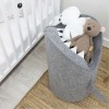 Keçe Köpek Balığı Oyuncak ve Çamaşır Sepeti Gri