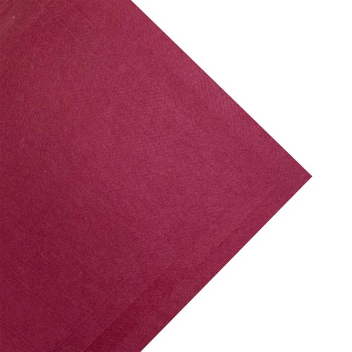 Bordo İnce Keçe 1 mm (Ebat Seçmeli)