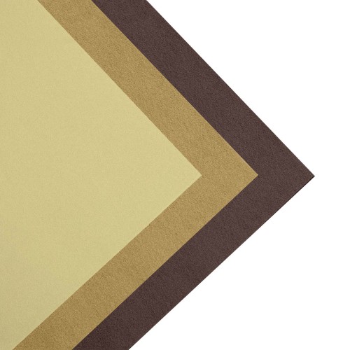 Kalın Keçe 50x50 cm Kahverengi Tonlar 3 Renk