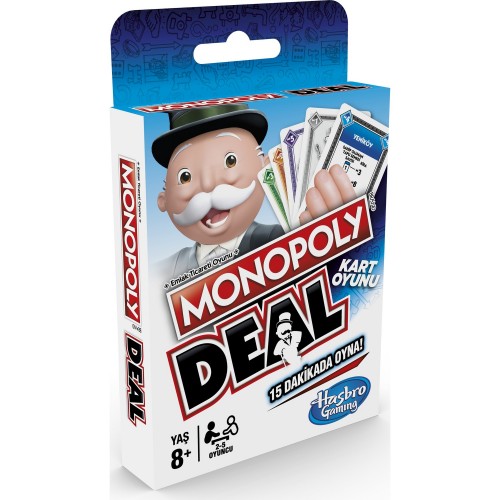 Monopoly Deal Emlak Ticareti Kart Oyunu